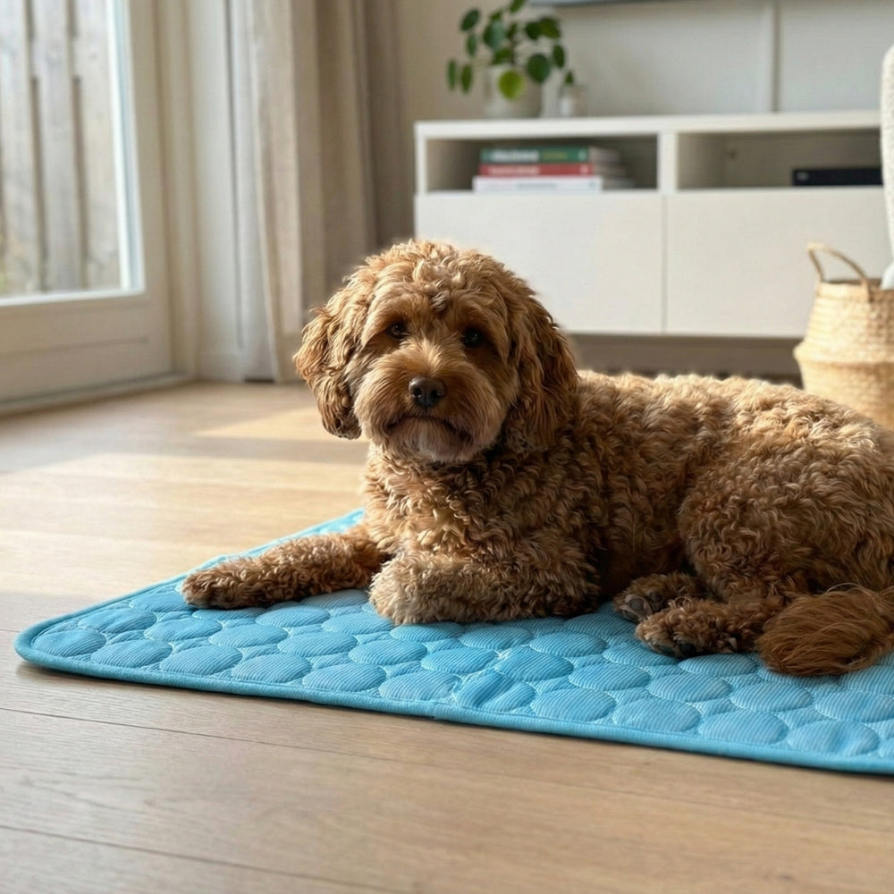 Photo du client avec le tapis FreshPaw