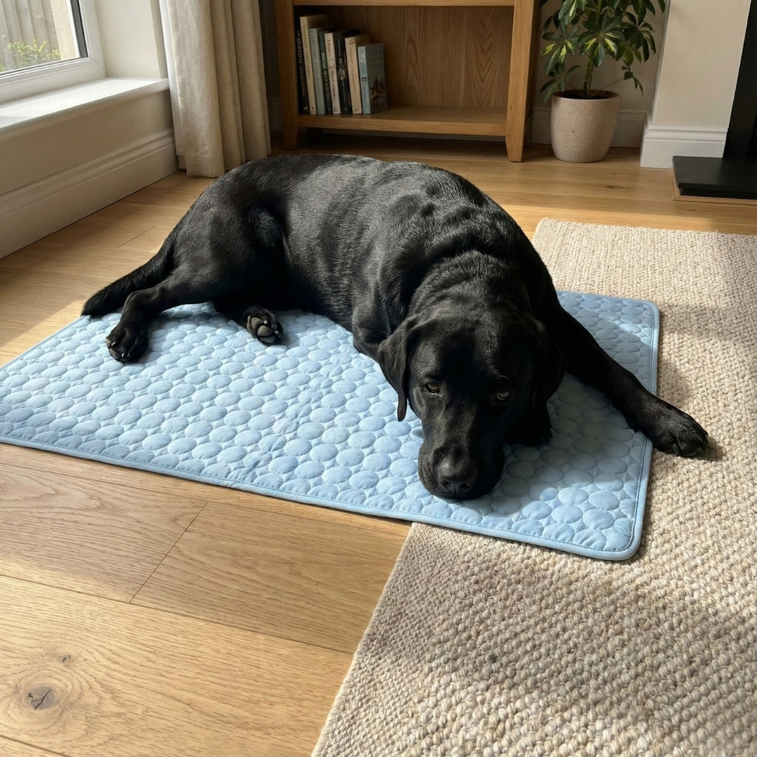 Photo du client avec le tapis FreshPaw