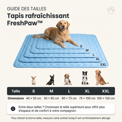FreshPaw™ – Tapis Rafraîchissant pour Chiens et Chats
